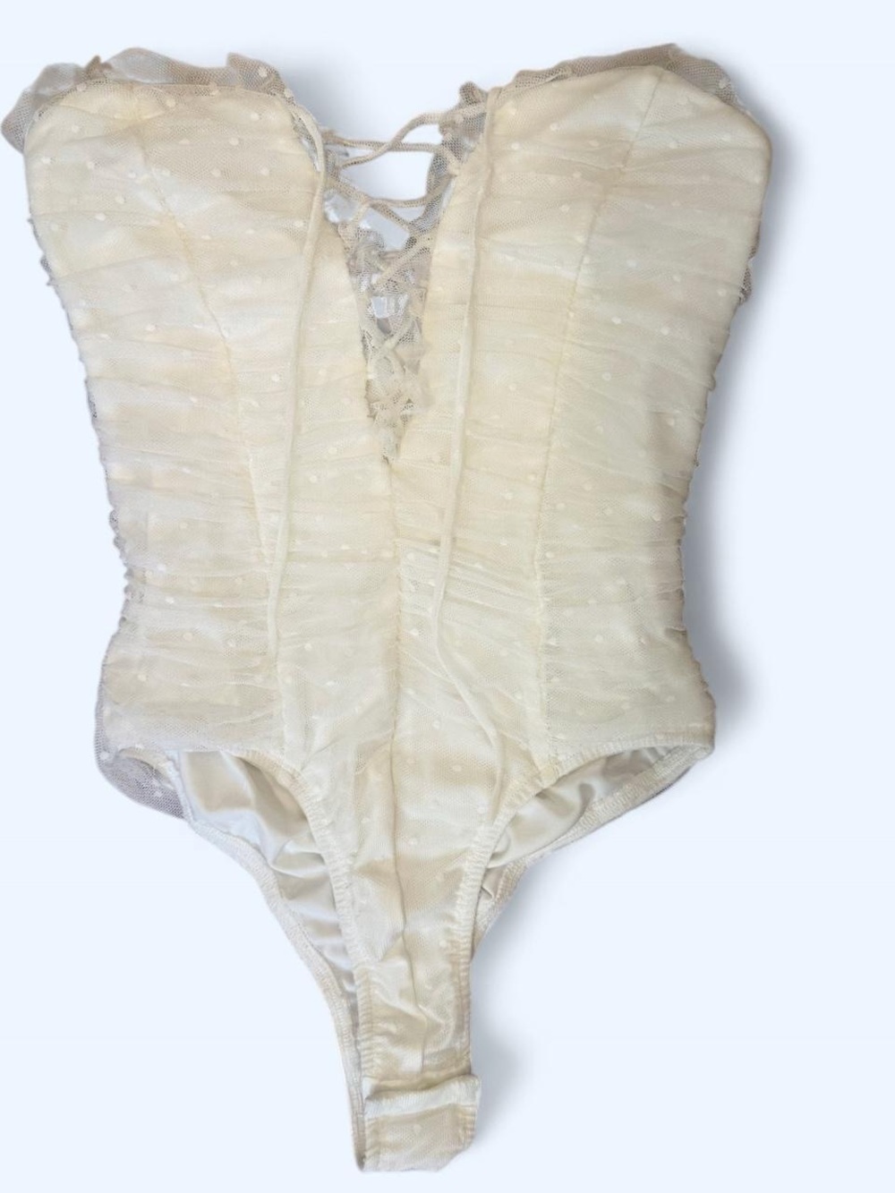 White Princess Polly Bodysuit